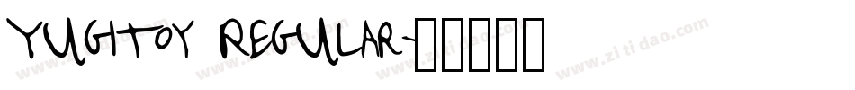 Yugitoy Regular字体转换
